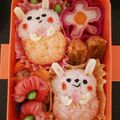 YesYU's cooksnap of when they made ＊キャラ弁＊イースター★まん丸さちゃん♡.
