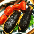 saosao8's cooksnap of when they made 簡単！なすのはさみ焼き～鶏つくねアレンジ.