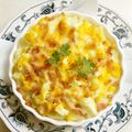 mammamiwa♪'s cooksnap of when they made じゃが芋とゆで卵のチーズ焼き♪.