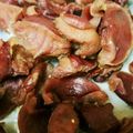 クックK0OHZS☆'s cooksnap of when they made 犬おやつ！　砂肝ジャーキー.