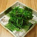 ももちゃんパンダ's cooksnap of when they made 簡単：レンジ１分：豆苗の酢醤油胡麻和え.