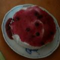 お菓子LOVE妃's cooksnap of when they made ブルーベリーのレアチーズムースケーキ.