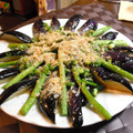 mamida_'s cooksnap of when they made なすとアスパラの揚げ浸し.