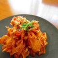 ｂｌｕｅ☆ｍｏｏｎ's cooksnap of when they made 相性バッチリ♪トマトと切り干し大根.