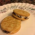 クックPR508S☆'s cooksnap of when they made レーズンクリームサンド.