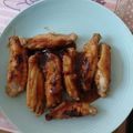 kiiroikuma's cooksnap of when they made チキンスティックの照り煮　ショウガ風味.