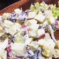 ☆しおみ☆'s cooksnap of when they made さつまいもとりんごのチーズサラダ.
