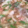 kanaんちのごはん's cooksnap of when they made 豚肉&ひよこ豆のコンソメスープ♬.