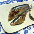 キョク's cooksnap of when they made おいしい秋刀魚の塩焼き.