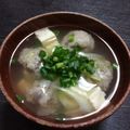 めろりりり's cooksnap of when they made カルシウム&DHA！ふわふわ鰯のつみれ汁.