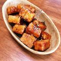 まぷう's cooksnap of when they made カリッとモチモチ♪大学芋風大学高野豆腐.