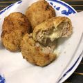 クック6IXIHJ☆'s cooksnap of when they made たっぷりキャベツのチーズ入りメンチカツ♬.