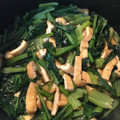 sararaママ's cooksnap of when they made 小松菜と油揚げの煮浸し.