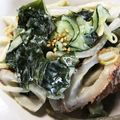 りこりんりん☆'s cooksnap of when they made モヤシと竹輪のマヨミソ辛子和え.