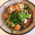 クックQDMIG6☆'s cooksnap of when they made 海老とブロッコリーのガーリックマヨ炒め.