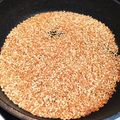 i3uchi's cooksnap of when they made 玄米を炒ってみる！　自家製玄米粉.