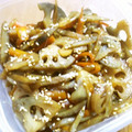 はちじゅういち's cooksnap of when they made 簡単！15分でゴマ油香るきんぴらごぼう.