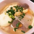 せぶんれぶん's cooksnap of when they made 豆腐と白玉団子の　　だご汁.
