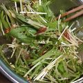 ティーマファソン's cooksnap of when they made ✿中華風♡水菜の梅和え✿.