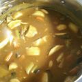 クックZALFUV☆'s cooksnap of when they made 里芋と長葱と挽肉のカレー.