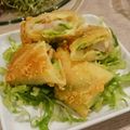 gajyumama's cooksnap of when they made エビとアボカドのチーズ春巻き.