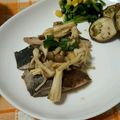 たまちょん's cooksnap of when they made ブリのソテー☆スタミナきのこソース！.