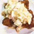 ayunomama's cooksnap of when they made えびタルタルのチキン南蛮.