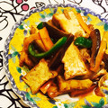 はるじょんママ's cooksnap of when they made 豚肉と厚揚げのうま辛炒め.