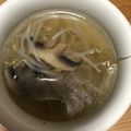 9no1's cooksnap of when they made もやし　椎茸　ナンプラーの　スープ！　.