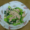 SANAE500's cooksnap of when they made 小松菜とツナのさっぱり和え.