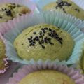 ひろみつばち's cooksnap of when they made モチモチふわん♡お豆腐抹茶パウンドケーキ.