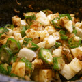 北海道伯爵's cooksnap of when they made 山芋とオクラのおかか和え.