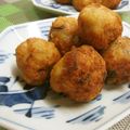 solapapa's cooksnap of when they made 鶏と卯の花のだんご揚げ.