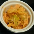ちーちゃん☆ちるちる's cooksnap of when they made ハムキムチと茗荷のココット.