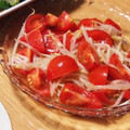 のぎぬこ's cooksnap of when they made トマトともやしの前菜.