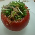 あかぴっぴ's cooksnap of when they made 生が美味しい♪水菜とツナの洋風サラダ.