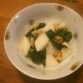 フレッシュトマト's cooksnap of when they made 蕪のアーモンド和え.