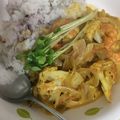 saityo's cooksnap of when they made * エビとアスパラの❤ココナッツカレー♪.