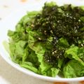 mmameco's cooksnap of when they made サニーレタスと韓国海苔の簡単サラダ♪.