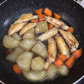 アピナス's cooksnap of when they made 大根と人参と鶏肉の煮もの.