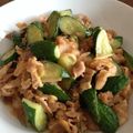 みかん1009's cooksnap of when they made 【覚書】豚ときゅうりの生姜炒め.