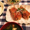 のすけ's cooksnap of when they made ピリ辛味噌風味♪厚揚げの豚肉巻き.