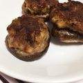 pinat's cooksnap of when they made ジュ〜シィ〜しいたけ肉詰め.
