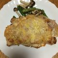 かずチョコぴ's cooksnap of when they made チーズ入り豚肉のピカタ.