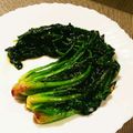 チィｖ's cooksnap of when they made ロブション風？ほうれん草のワサビソテー.