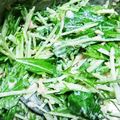 YU♡mam's cooksnap of when they made 水菜とツナのサラダ.