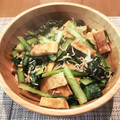 ruricom's cooksnap of when they made 常備菜に！小松菜としらす、油揚げの炒め物.