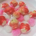 ほの_cooking's cooksnap of when they made 可愛い！いちごと白玉のフルーツポンチ.