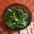 ☆akachin☆'s cooksnap of when they made しみじみと美味しい三つ葉と舞茸のお吸い物.