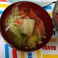 ブルちゃん☆'s cooksnap of when they made ダシダで野菜たっぷりスープ.